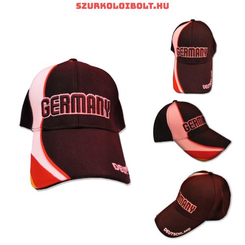 Németország baseball sapka - magyar válogatott baseballsapka címerrel (piros) 