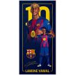 FC Barcelona törölköző "Lamine Yamal" - eredeti, hivatalos klubtermék