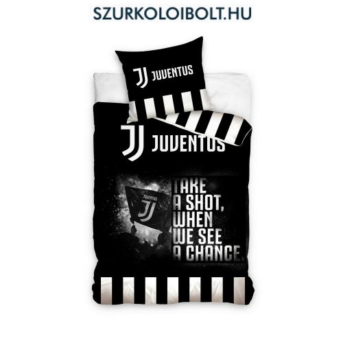 Juventus  szurkolói ágynemű garnitúra / szett "kétoldalas Juve" (eredeti, liszenszelt szurkolói klubtermék!!!)