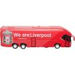 Liverpool FC csapatbusz - fém Pool modell busz (20 cm)
