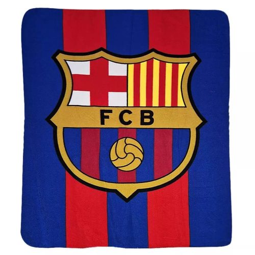 FC Barcelona logós polár takaró – hivatalos klubtermék