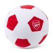Arsenal FC  plüss labda - piros-fehér színben és csapatlogóval