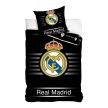 Hivatalos Real Madrid Fekete Pamut Ágyneműhuzat Garnitúra – 140x200 cm
