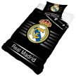 Hivatalos Real Madrid Fekete Pamut Ágyneműhuzat Garnitúra – 140x200 cm
