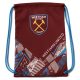 West Ham United FC vector design tornazsák 44x33 cm – hivatalos Hammers termék