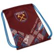 West Ham United FC vector design tornazsák 44x33 cm – hivatalos Hammers termék