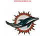 Miami Dolphins kitűző - hivatalos NFL kitűző - eredeti klubtermék!