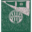 FTC címeres ágynemű garnitúra – háromrészes Ferencváros szett, 100% pamut, zöld-fehér ágynemű cipzárral