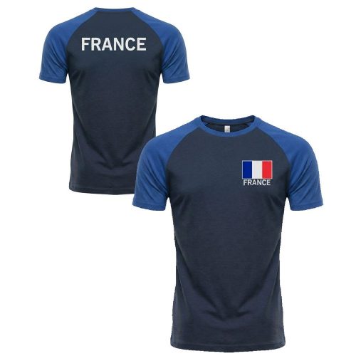 Adidas France feliratos póló - Francia szurkolói termék