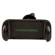 Fekete autós telefontartó FERENCVÁROS felirattal – Állítható, csúszásgátlós