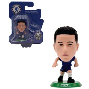   Chelsea FC SoccerStarz Enzo Fernandez Figura, Gyűjtői Darab, Premier League Ajándék