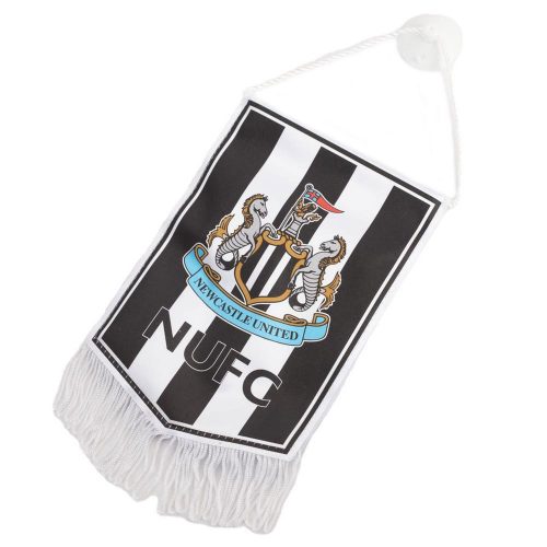 Newcastle United autós zászló / asztali zászló – hivatalos NUFC minizászló