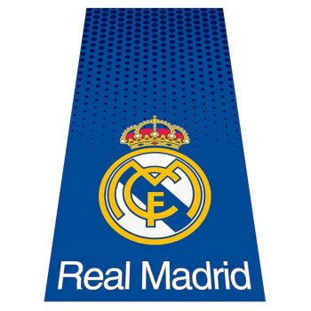   Hivatalos Real Madrid Pamut Strandtörölköző – Kék Focis Fürdőlepedő