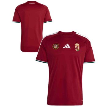   Adidas Magyar válogatott szurkolói gyerekmez (hazai) - Adidas Magyarország mez hímzett címerrel