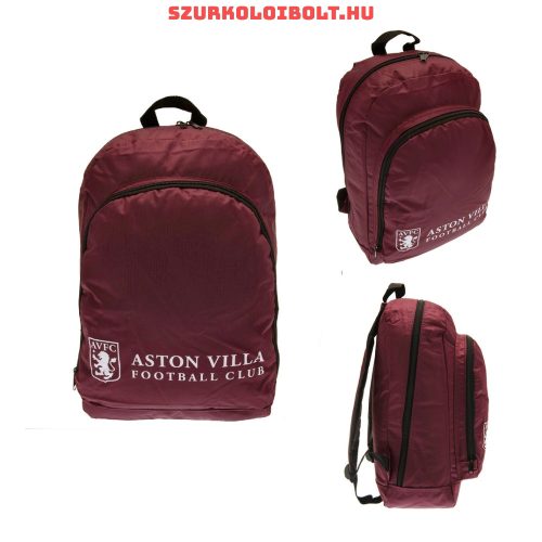 Aston Villa hátizsák / hátitáska csapatlogóval és feliratokkal. - eredeti, hivatalos klubtermék