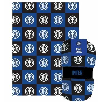 Inter Milan  takaró - pihe-puha 150x210 cm