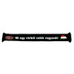 Hajrá Magyarok! - Ria Ria Hungária trikolor kétoldalas kötött sál ( magyar válogatott sál)