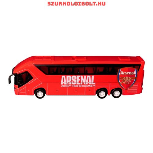 Arsenal FC csapatbusz - fém modell busz 