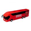 Arsenal FC csapatbusz - fém modell busz 
