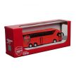 Arsenal FC csapatbusz - fém modell busz 