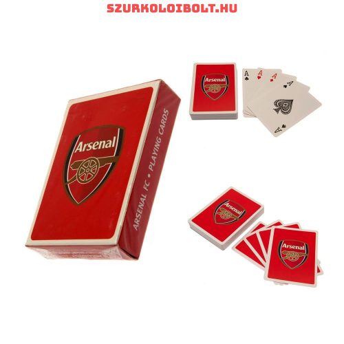Arsenal szurkolói kártya, römikártya, eredeti hivatalos klubtermék.