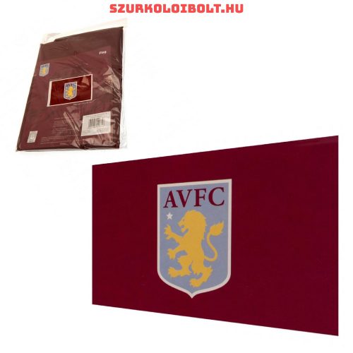 Aston Villa zászló - 150*90 cm Aston Villa vörös zászló