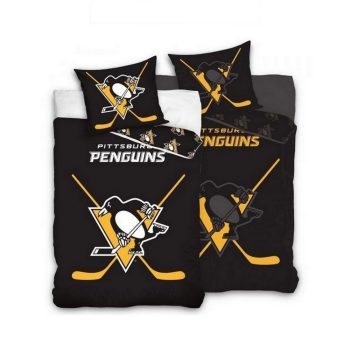  Pittsburgh Penguins ágynemű garnitúra / szett - hivatalos NHL termék (100% pamut)