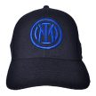 Inter Milan baseball sapka – térhatás, hímzett logóval﻿