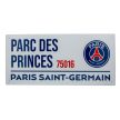 Paris Saint Germain FC Fehér Utcatábla – Parc Des Princes 75016