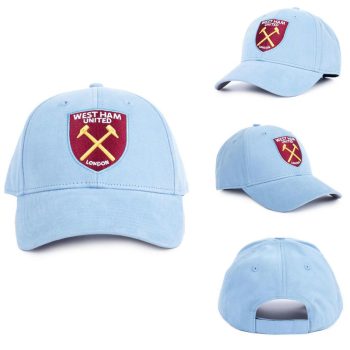   West Ham United FC Sötétkék Baseball Sapka, Hímzett Címerrel, Hivatalos Klubtermék
