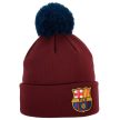 FC Barcelona bojtos kötött sapka - Barcelona szurkolói sapka (bordó)