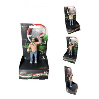   Magyarország Szurkolói Figura - Kézzel Festett, Élethű Design (Pufi)
