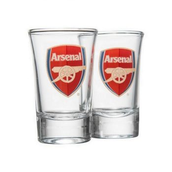 Arsenal felespohár szett - kupicás pohár Arsenal szurkolóknak