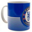 Chelsea csíkos bögre - eredeti klubtermék