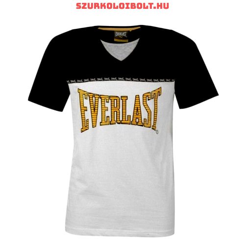 Everlast Mocklayer - Everlast póló (férfi, fehér-fekete, V-nyakú)