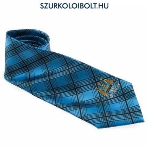 Manchester City FC Tie - kék nyakkendő - eredeti, limitált kiadású klubtermék!