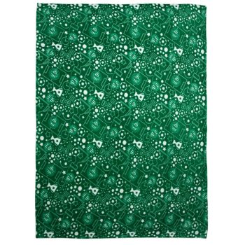   Ferencváros logós pihe-puha takaró - óriás Ferencváros ágytakaró (130*170 cm)