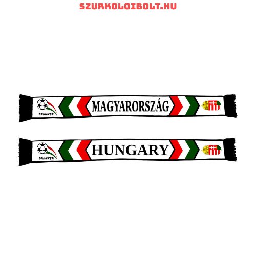 Hungary / Magyarország sál - magyar válogatott sál (kétoldalas kötött Drukker sál)