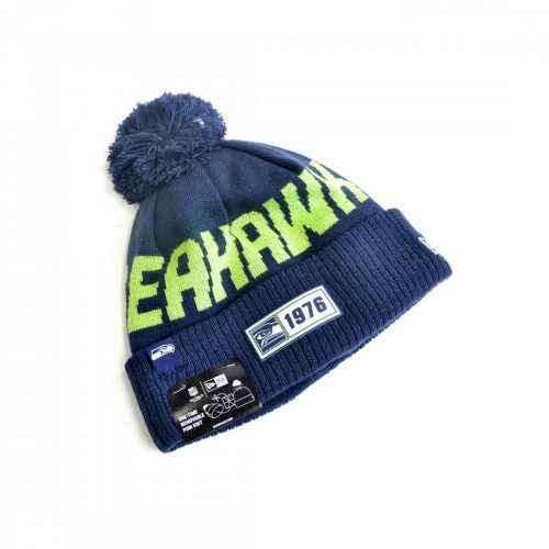 NEW ERA NFL Seattle Seahawks kötött sapka - eredeti, hivatalos termék