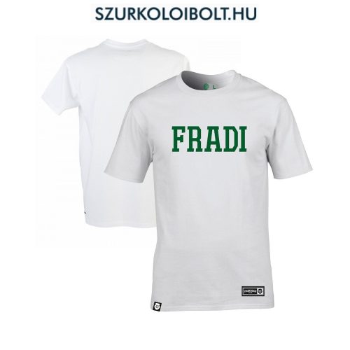 FTC póló - Ferencváros szurkolói póló FRADI felirattal (fehér)