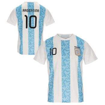 Argentina feliratos mez - argentin szurkolói mez (csíkos) 