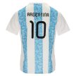 Argentina feliratos mez - argentin szurkolói mez (csíkos) 
