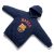 FC Barcelona gyerek melegítő / tréningfelső - liszenszelt FCB pullover