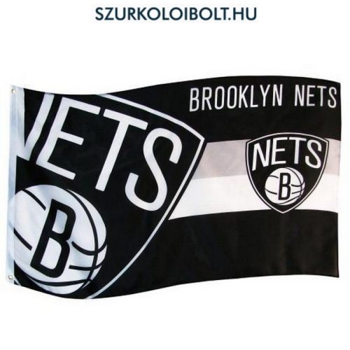 Brooklyn Nets - NBA zászló (eredeti, hivatalos klubtermék)