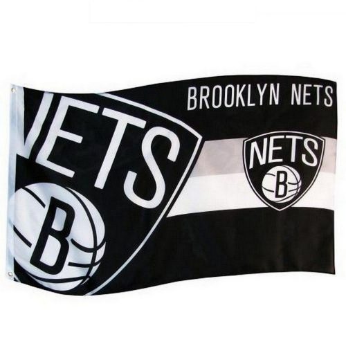 Brooklyn Nets - NBA zászló (eredeti, hivatalos klubtermék)