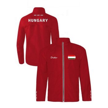   Drukker Hungary / Magyarország széldzseki - magyar válogatott futódzseki (piros)