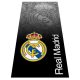 Hivatalos Real Madrid Fekete-Szürke Átmenetes Strandtörölköző – 70x140 cm