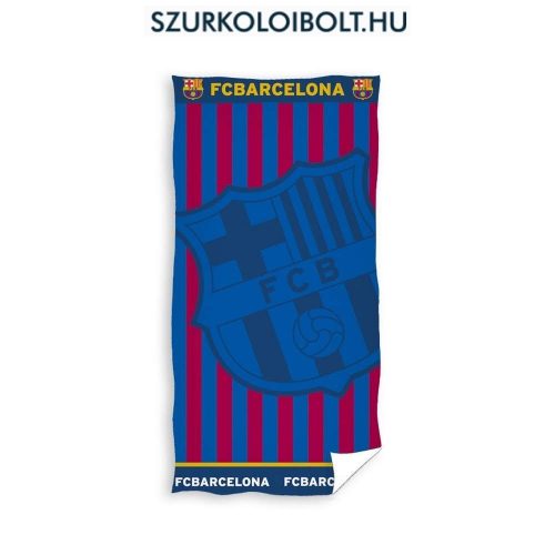 FC Barcelona óriás törölköző / fürdőlepedő (160 x 85 cm) - hivatalos Barca termék