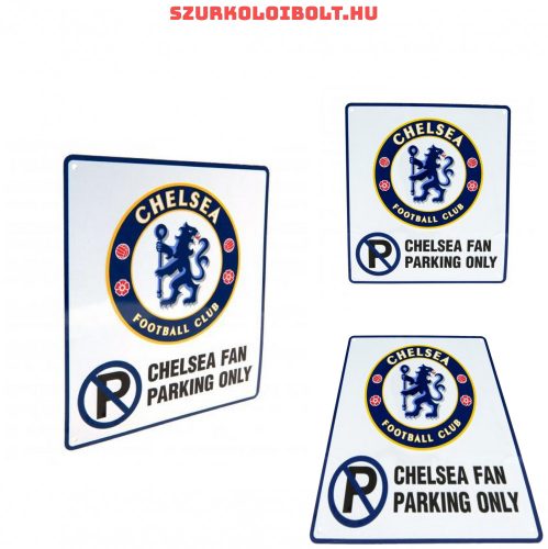 Chelsea FC szurkolói parkoló tábla - eredeti, hivatalos klubtermék