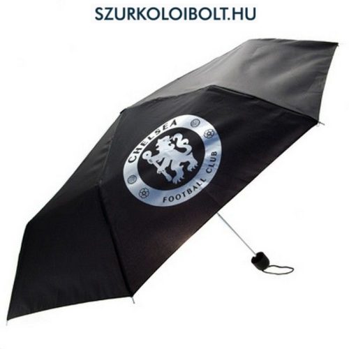 Chelsea FC fekete esernyő klubcímerrel - hivatalos szurkolói termék